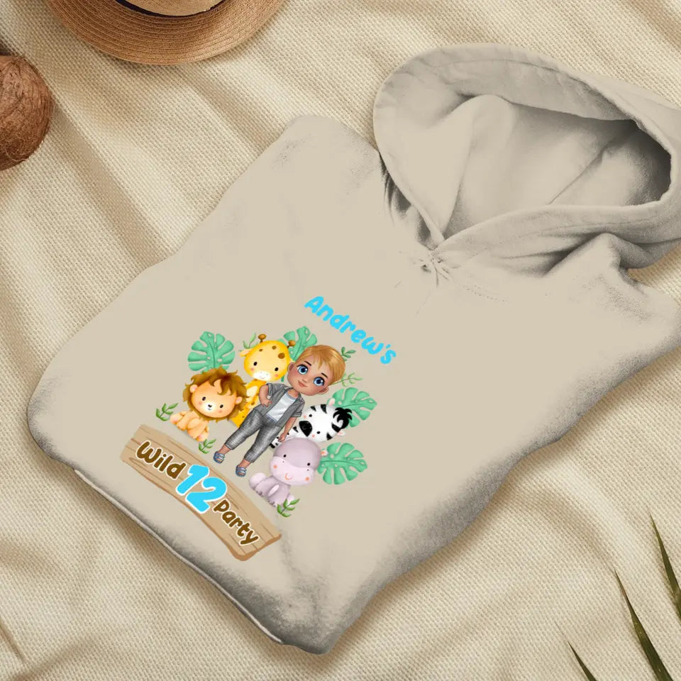 Wild Party - Custom Name - Personalized Gifts For Son - Unisex T-Shirt