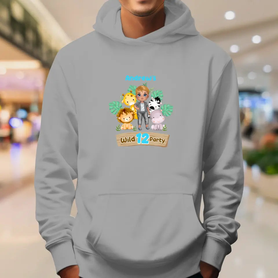 Wild Party - Custom Name - Personalized Gifts For Son - Unisex Sweater