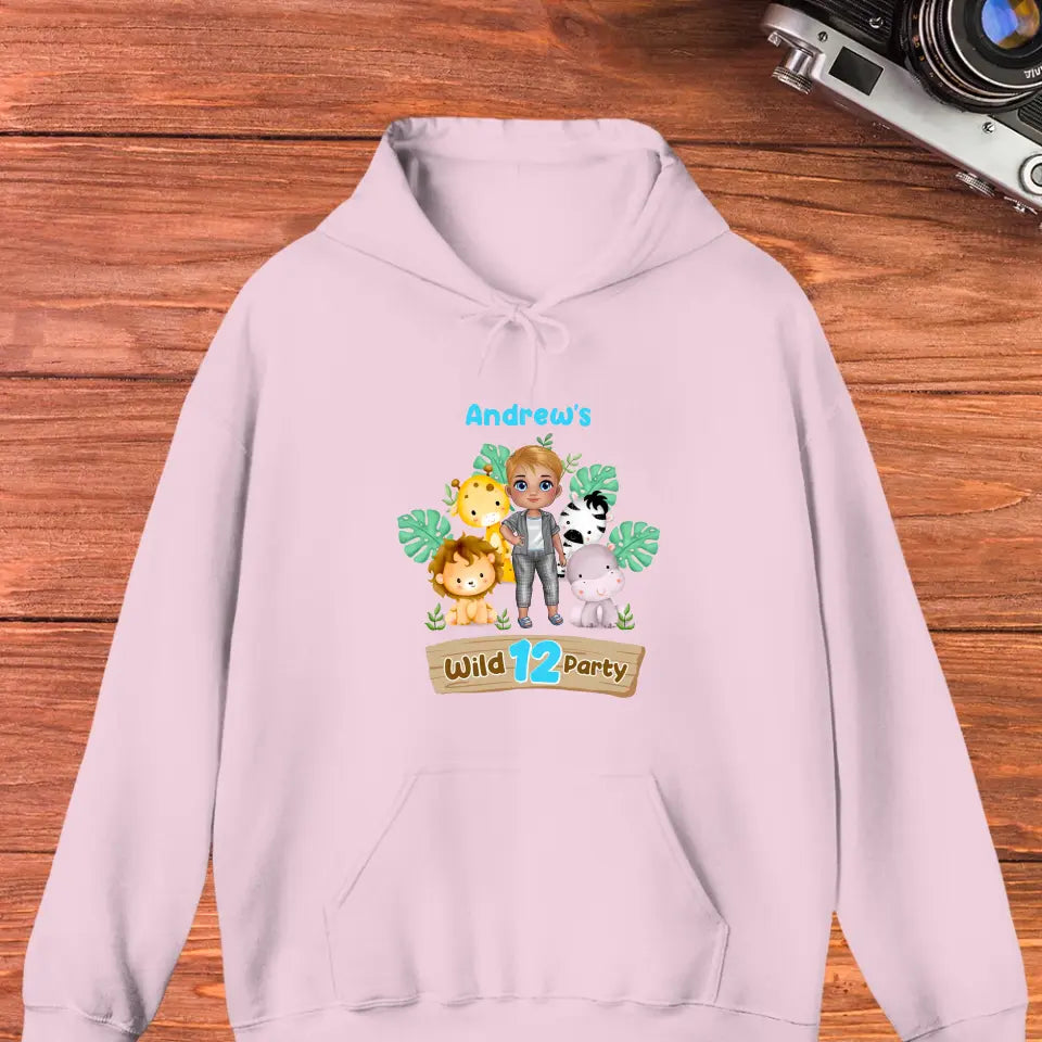 Wild Party - Custom Name - Personalized Gifts For Son - Unisex Sweater