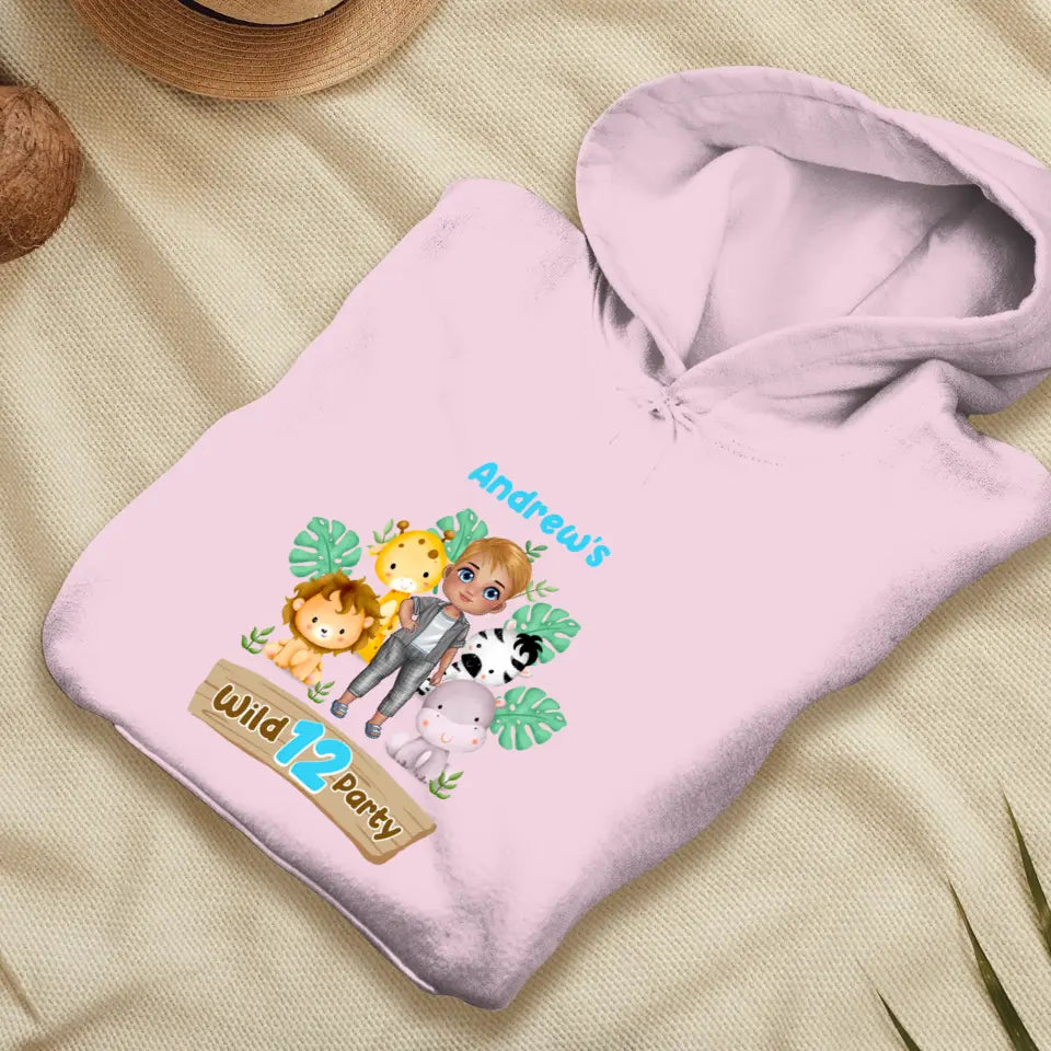 Wild Party - Custom Name - Personalized Gifts For Son - Unisex Sweater