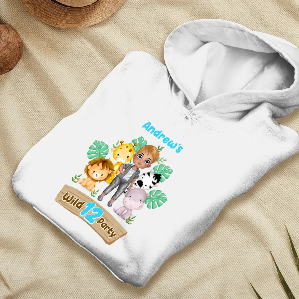 Wild Party - Custom Name - Personalized Gifts For Son - Unisex T-Shirt