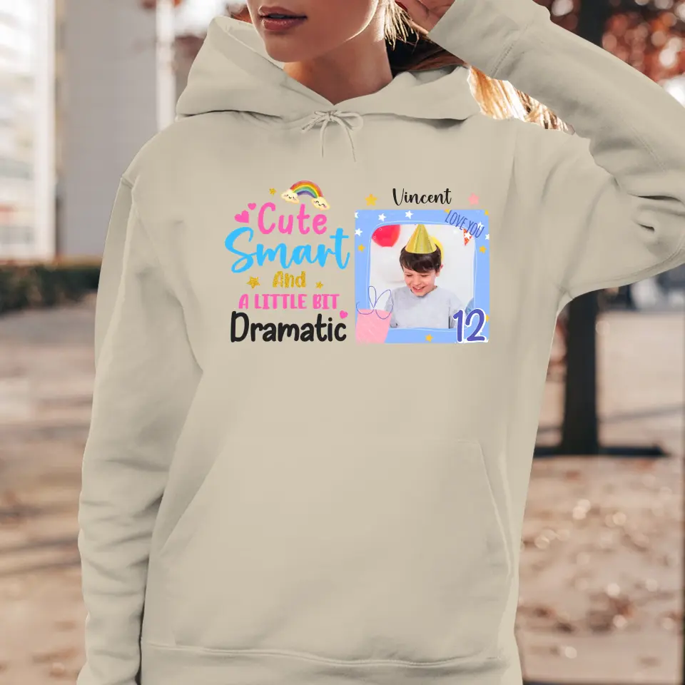 Cute Smart Kid - Personalized Gifts For Son - Unisex Hoodie