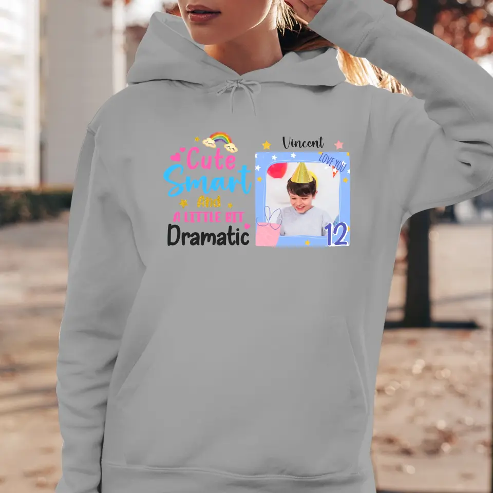 Cute Smart Kid - Personalized Gifts For Son - Unisex Hoodie