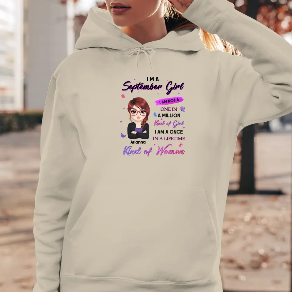 Kind Of Girl - Custom Month - Personalized Gifts For Her - Sweater