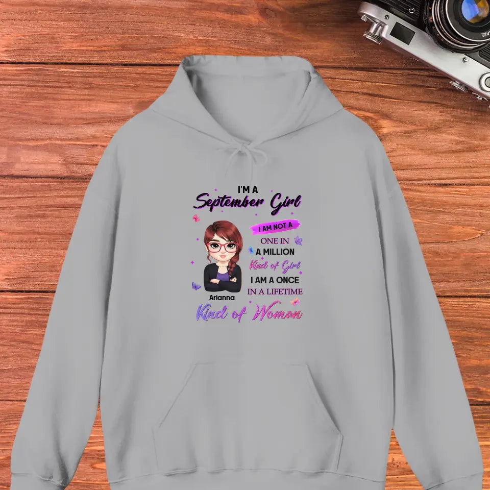 Kind Of Girl - Custom Month - Personalized Gifts For Her - Sweater