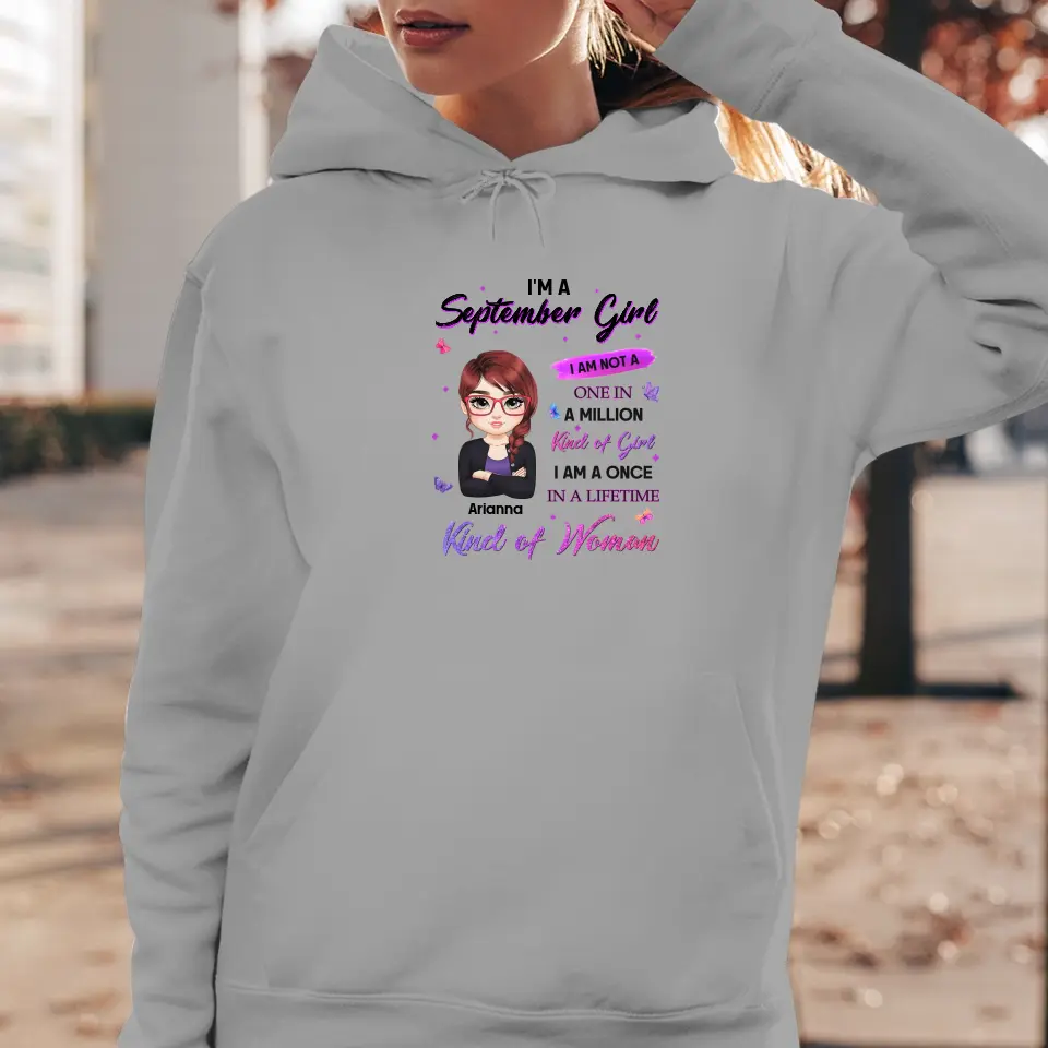 Kind Of Girl - Custom Month - Personalized Gifts For Her - Sweater