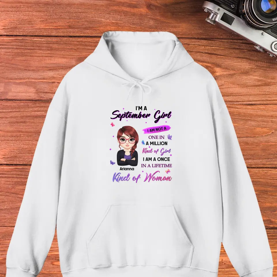 Kind Of Girl - Custom Month - Personalized Gifts For Her - Sweater