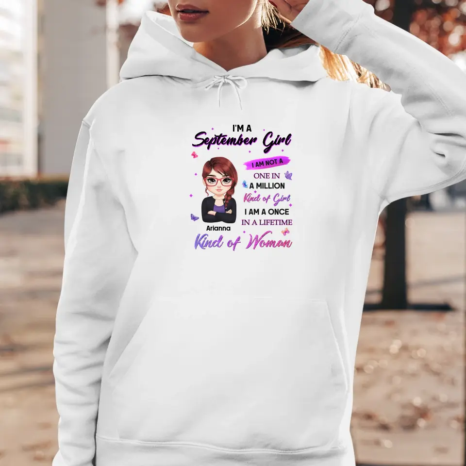 Kind Of Girl - Custom Month - Personalized Gifts For Her - Sweater