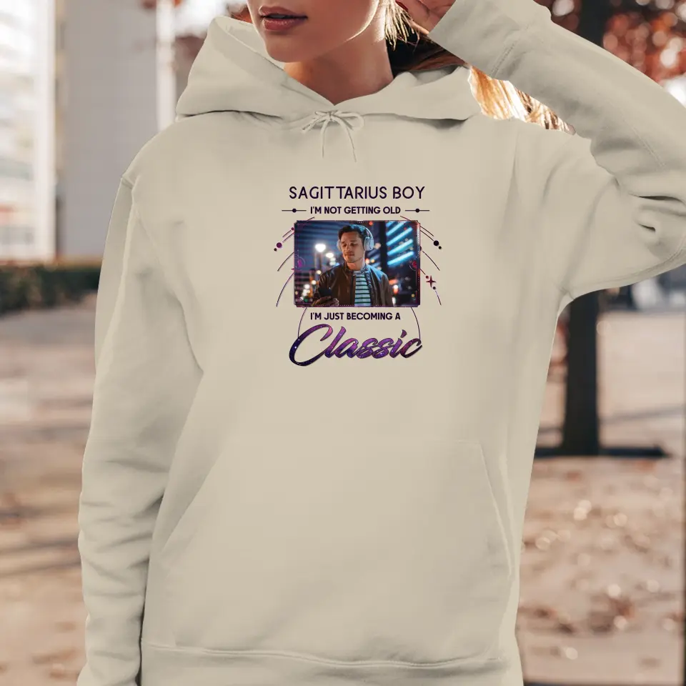 Becoming A Classis - Custom Photo - Personalized Gifts For Him - T-Shirt