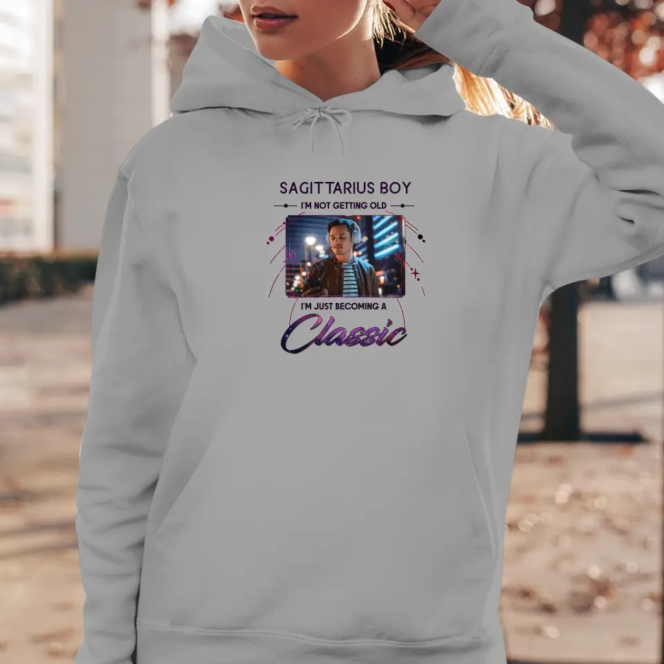 Becoming A Classis - Custom Photo - Personalized Gifts For Him - T-Shirt