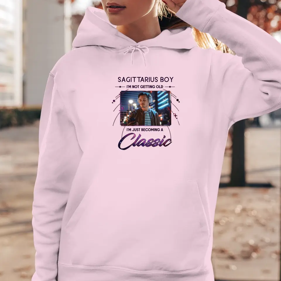 Becoming A Classis - Custom Photo - Personalized Gifts For Him - Sweater