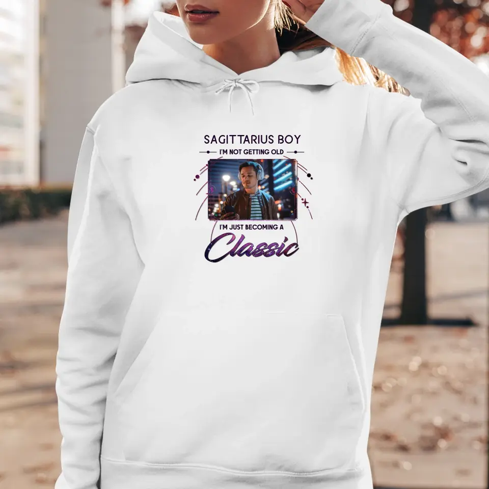 Becoming A Classis - Custom Photo - Personalized Gifts For Him - T-Shirt