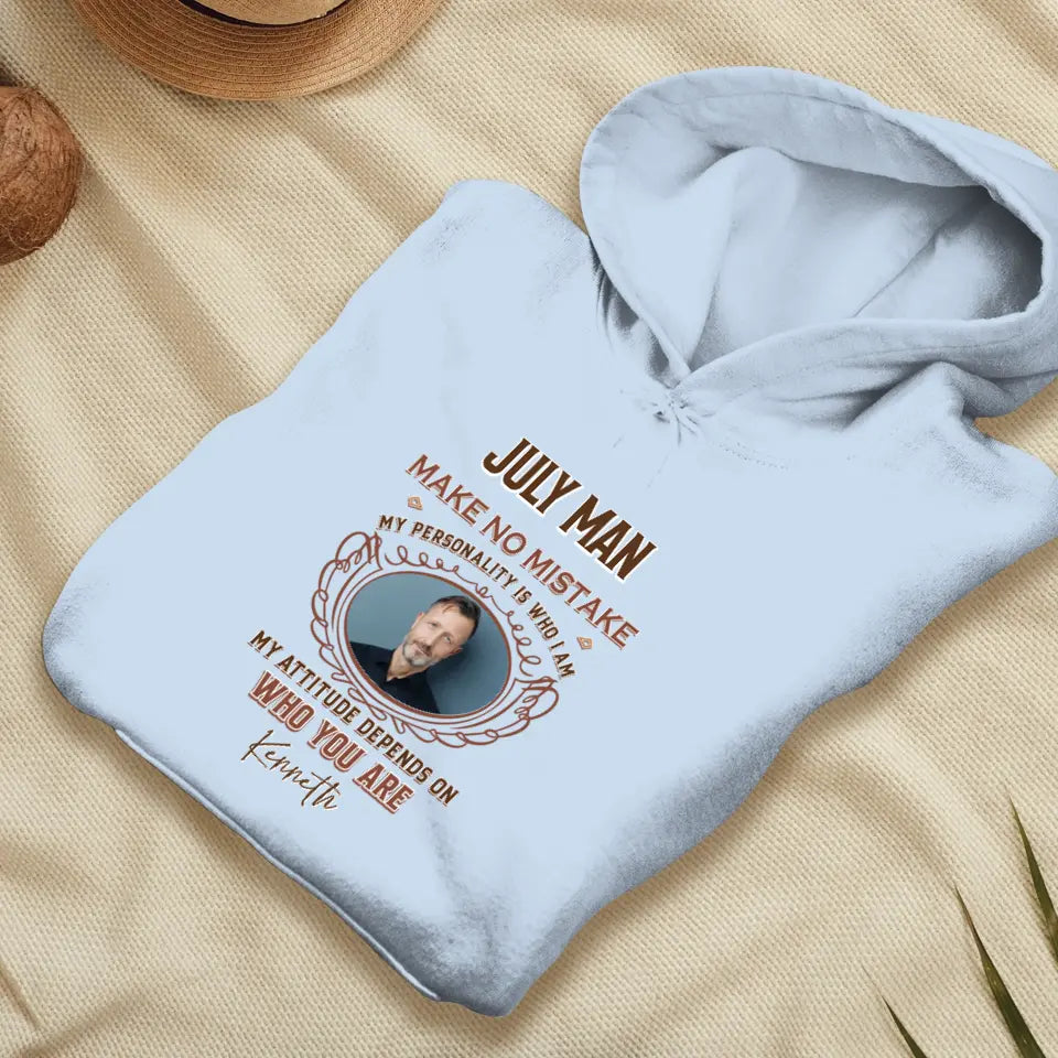 Make No Mistake - Custom Photo - Personalized Gifts For Him - T-Shirt
