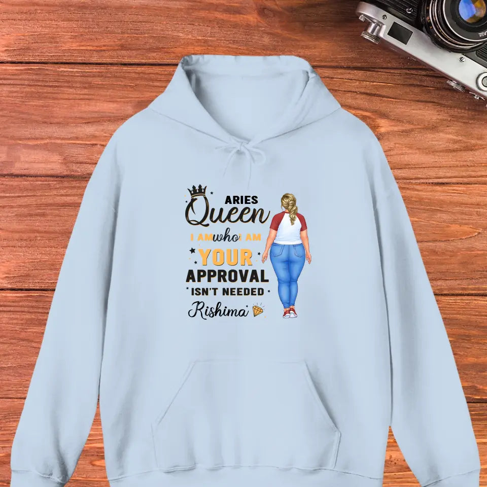 Your Approval - Custom Zodiac - Personalized Gifts For Her - Hoodie
