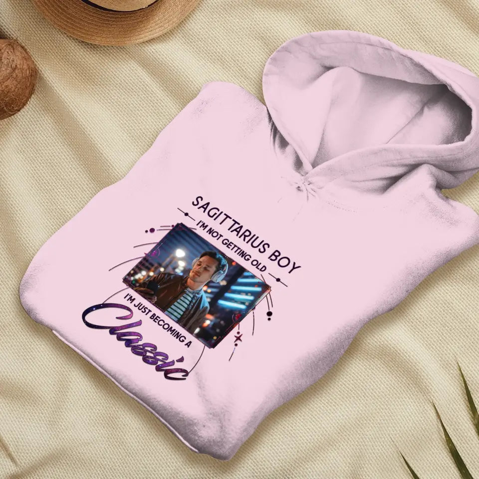 Becoming A Classis - Custom Photo - Personalized Gifts For Him - Hoodie