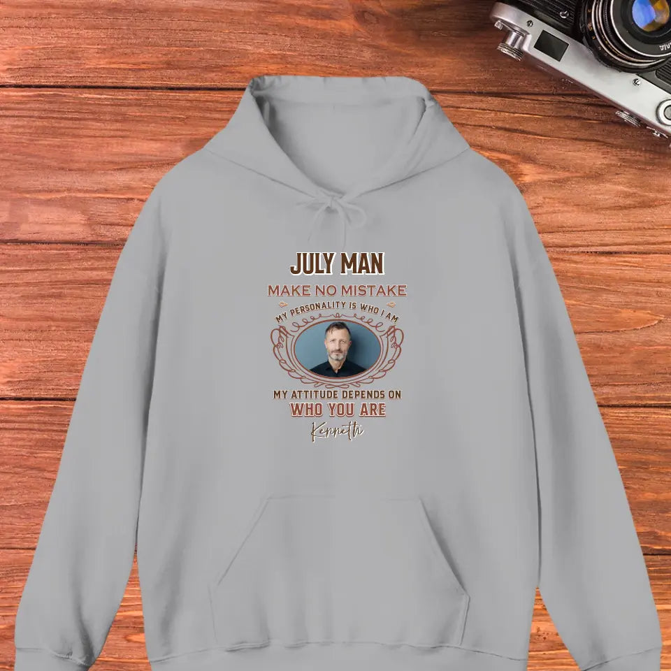 Make No Mistake - Custom Photo - Personalized Gifts For Him - T-Shirt