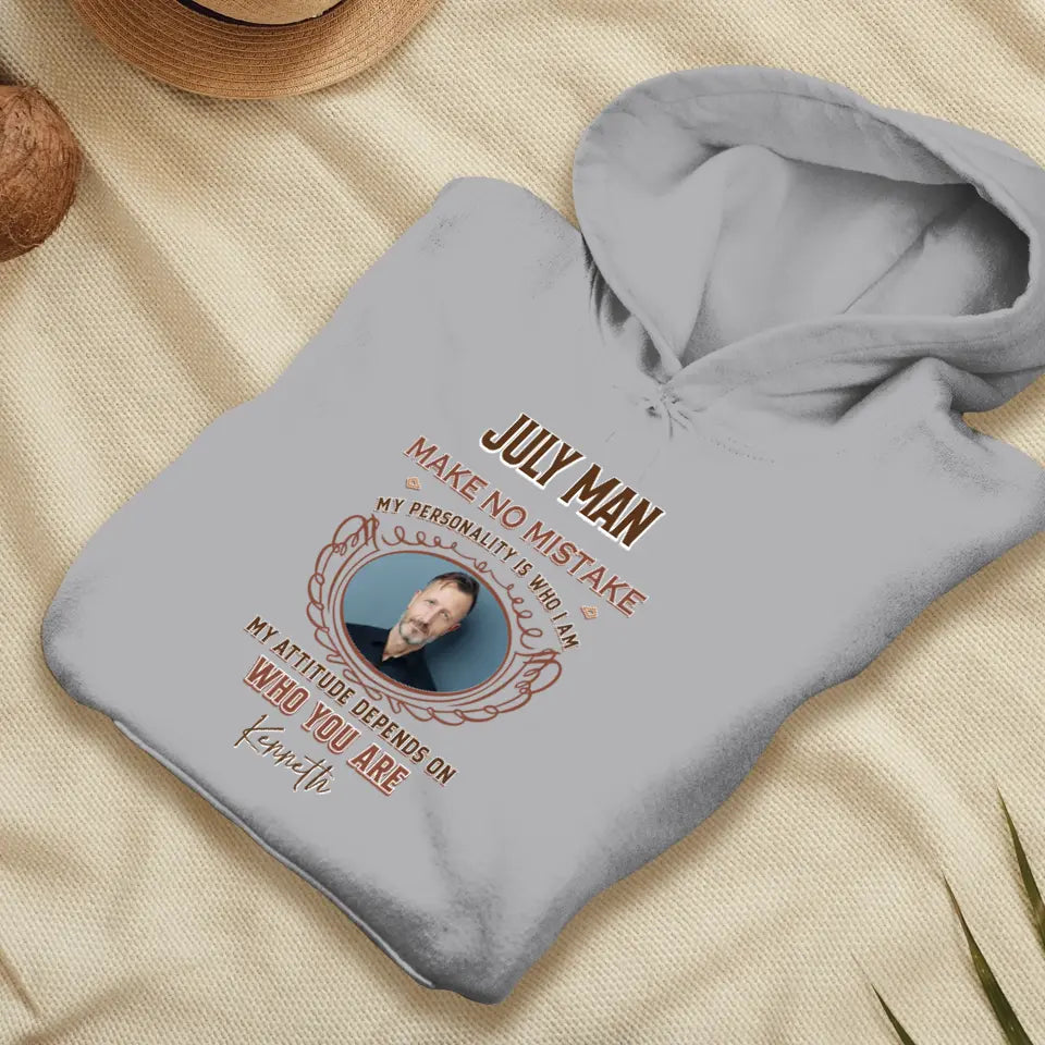 Make No Mistake - Custom Photo - Personalized Gifts For Him - T-Shirt