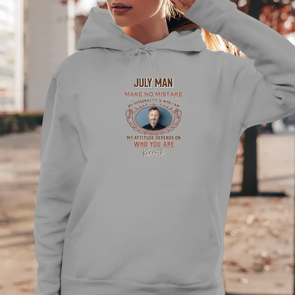 Make No Mistake - Custom Photo - Personalized Gifts For Him - Sweater