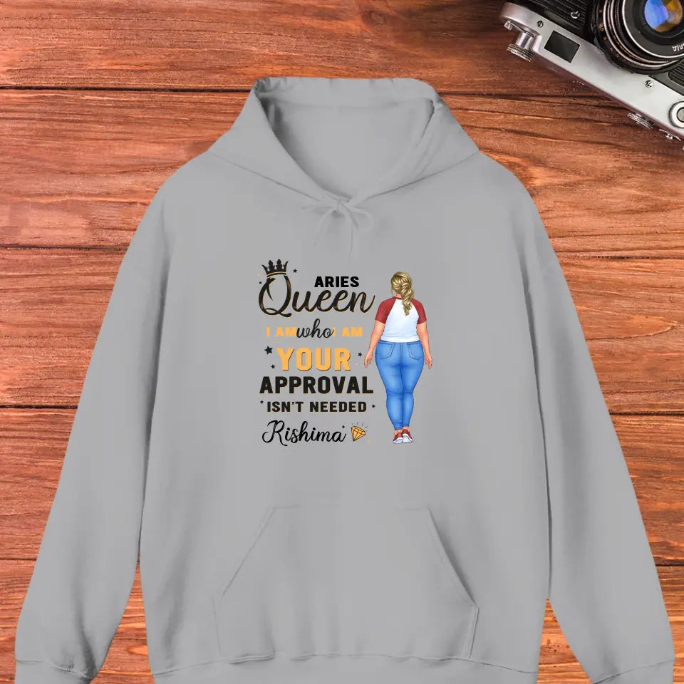 Your Approval - Custom Zodiac - Personalized Gifts For Her - Sweater