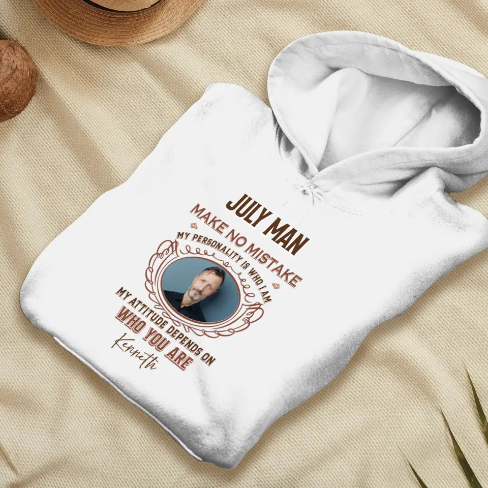 Make No Mistake - Custom Photo - Personalized Gifts For Him - T-Shirt