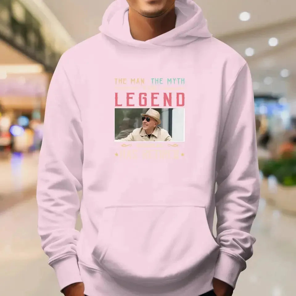 The Man Has Retired- Custom Photo - Personalized Gifts For Dad - Sweater