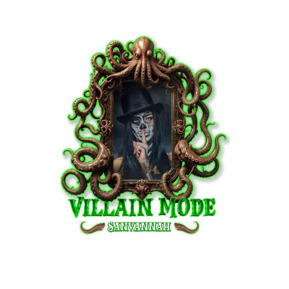 Villain Mode - Custom Photo - Personalized Gifts For Mom - T-shirt