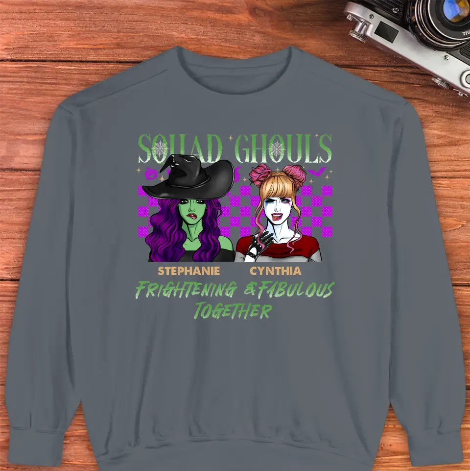 Squad Ghouls - Custom Name - Personalized Gifts For Bestie - T-Shirt