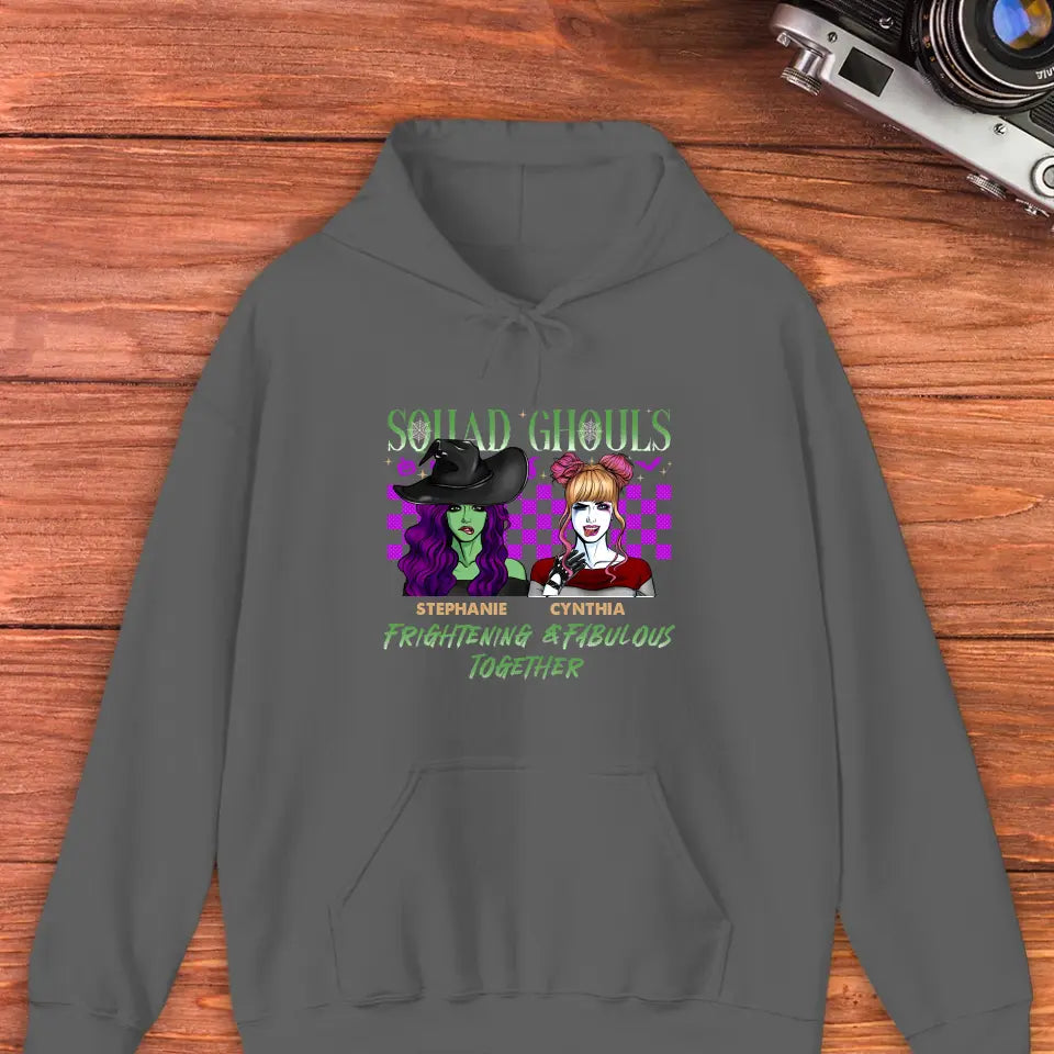 Squad Ghouls - Custom Name - Personalized Gifts For Bestie - T-Shirt