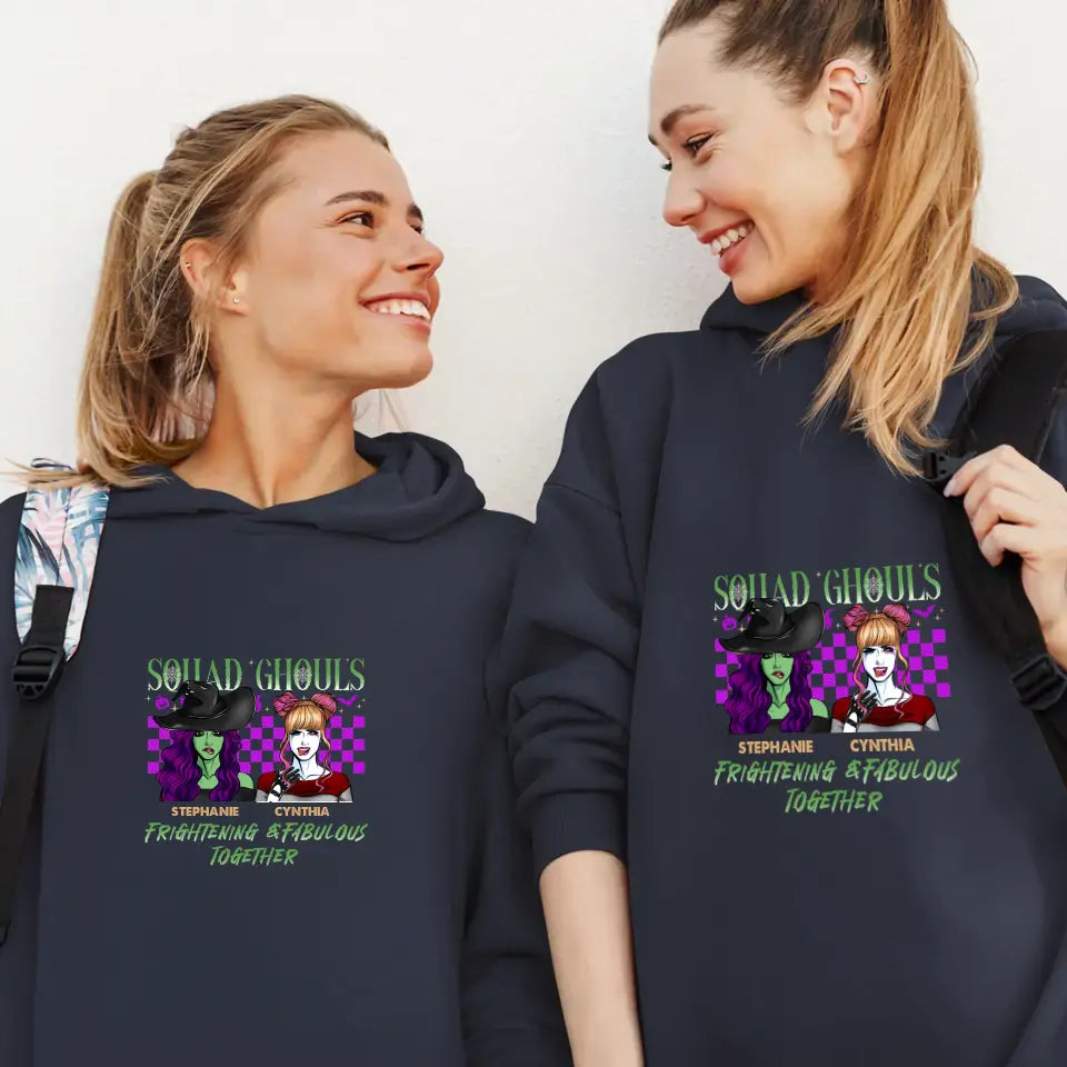 Squad Ghouls - Custom Name - Personalized Gifts For Bestie - T-Shirt