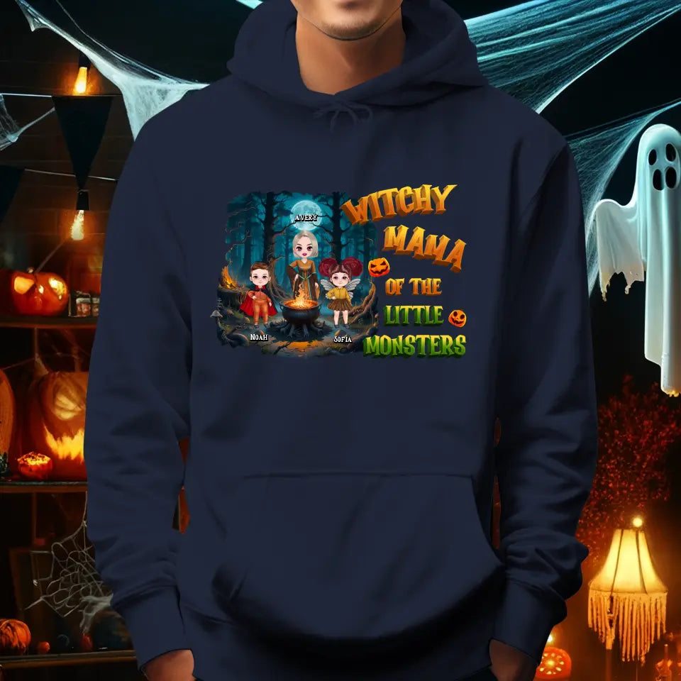 Witchy Mama - Custom Name - Personalized Gifts For Mom - T-shirt