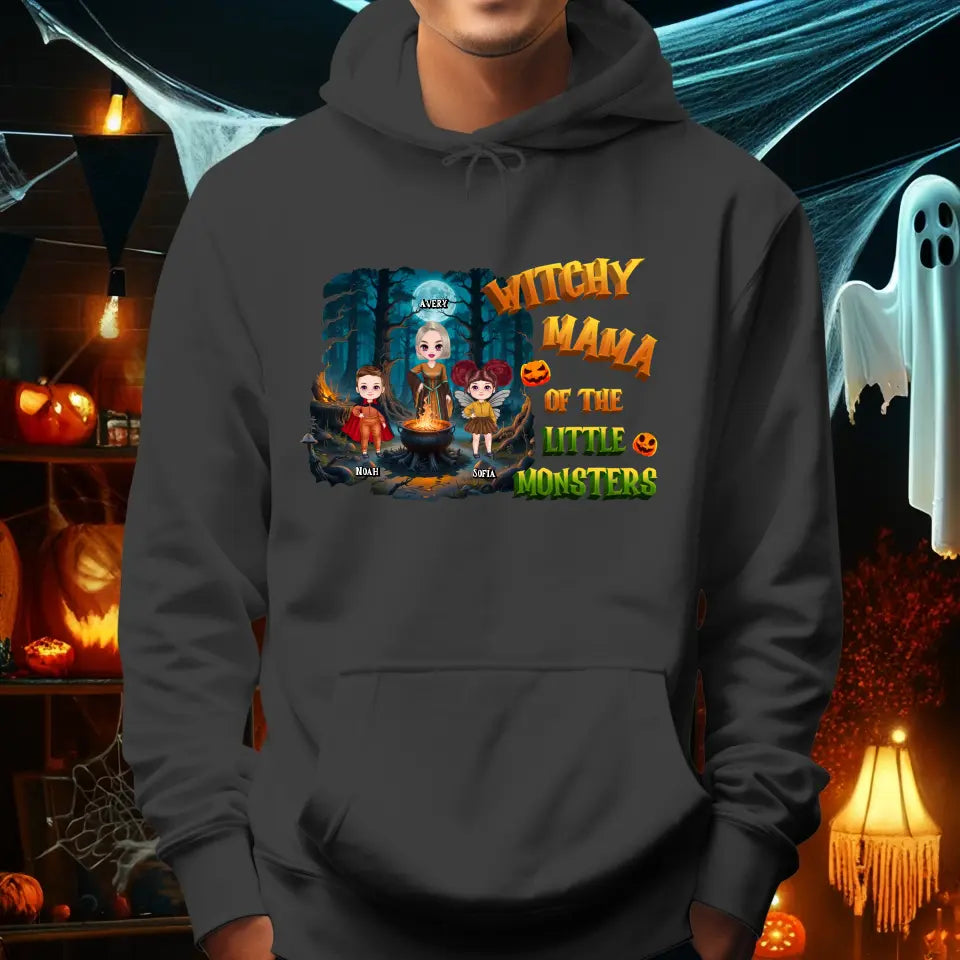 Witchy Mama - Custom Name - Personalized Gifts For Mom - T-shirt