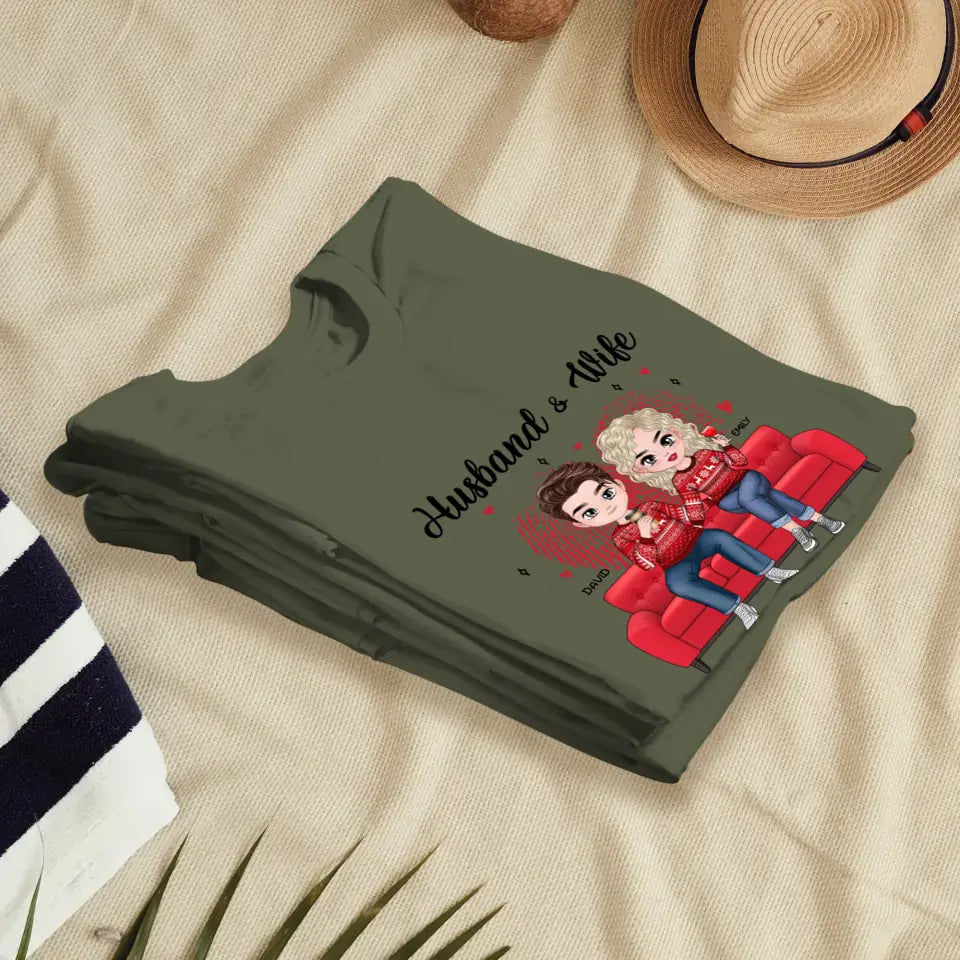 Drinking Buddies - Personalized Gifts for Couples - Unisex T-Shirt