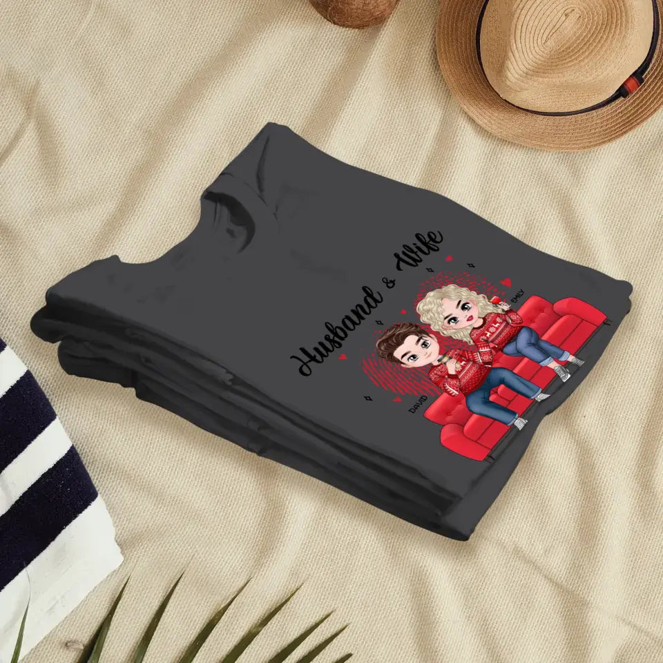 Drinking Buddies - Personalized Gifts for Couples - Unisex T-Shirt