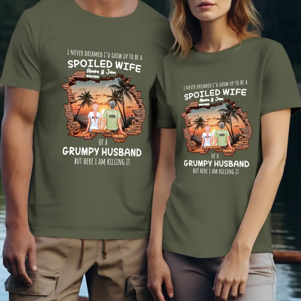 I Would Grow Up To Be- Custom Name - Personalized Gifts for Couples - T-Shirt