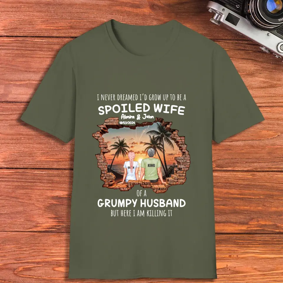 I Would Grow Up To Be- Custom Name - Personalized Gifts for Couples - T-Shirt