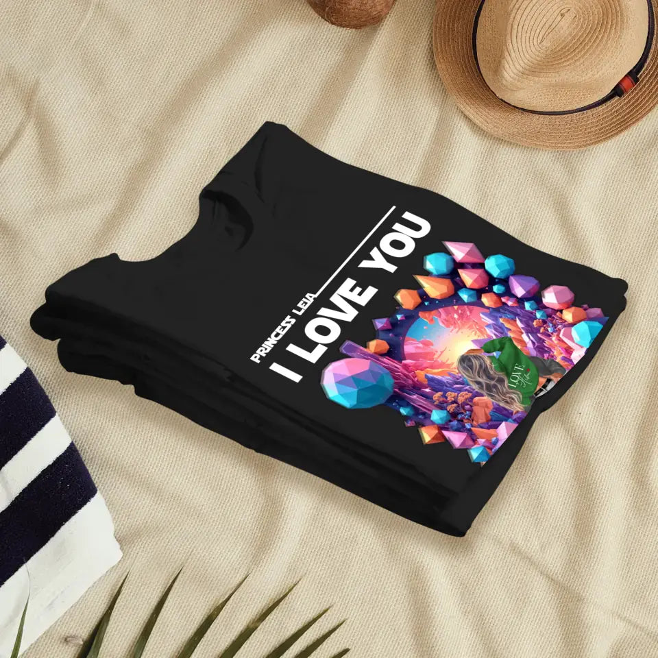 I Love You - Custom Date - Personalized Gifts for Couples - T-Shirt