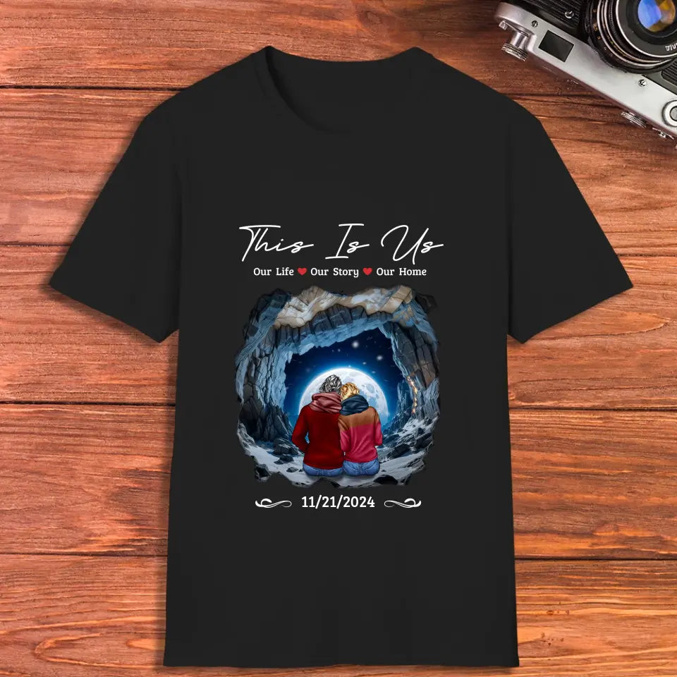 This Is Us - Custom Year - Personalized Gifts For Couple - T-Shirt