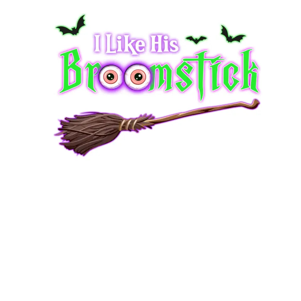 Broomstick & Pumpkins - Custom Pumpkin - Personalized Gifts For Couple - T-shirt