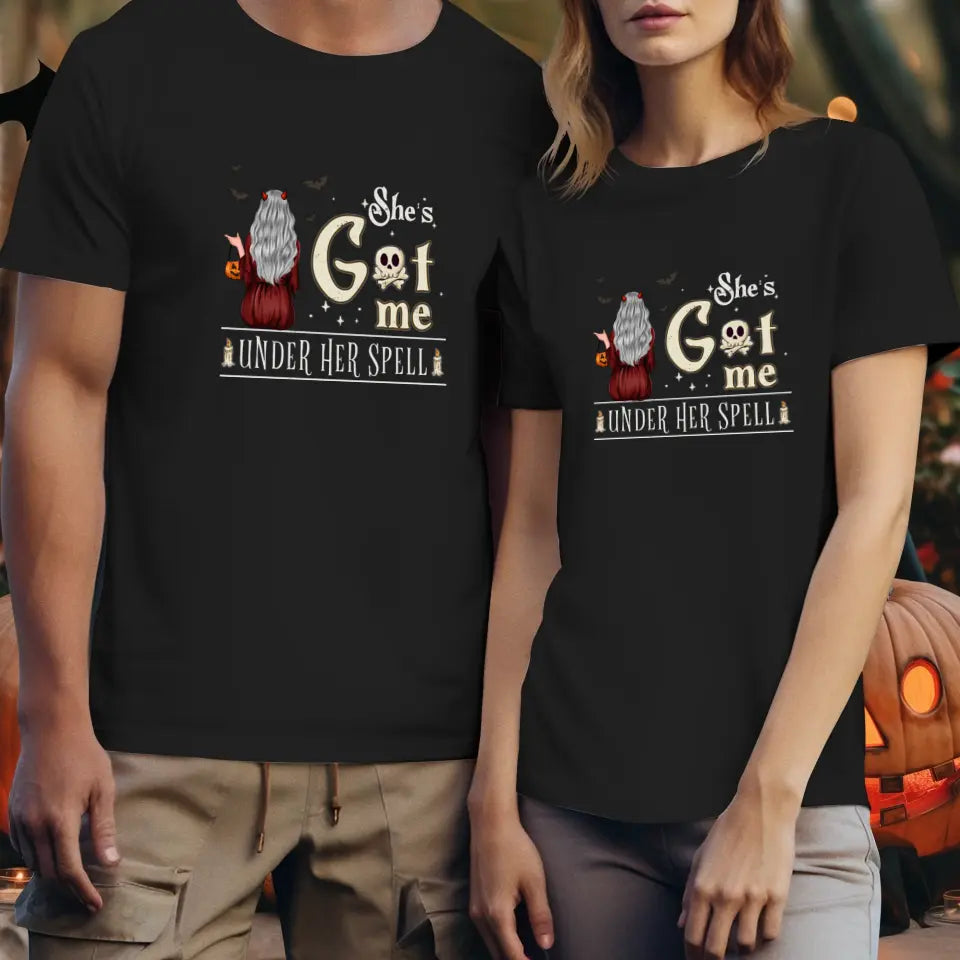 I Put A Spell On You - Custom Character - Personalized Gifts For Couple - T-shirt