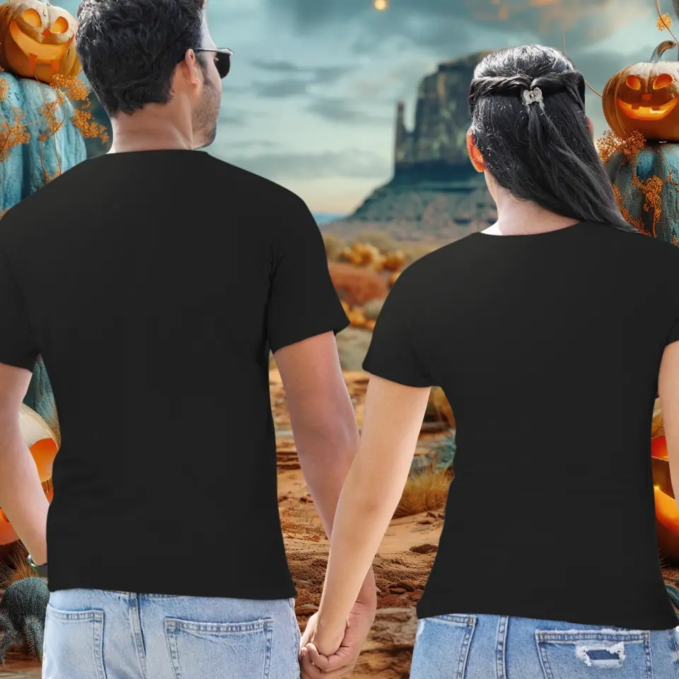 I Put A Spell On You - Custom Character - Personalized Gifts For Couple - T-shirt