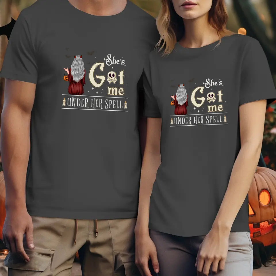 I Put A Spell On You - Custom Character - Personalized Gifts For Couple - T-shirt