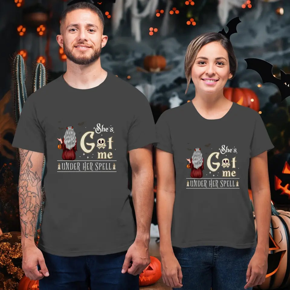 I Put A Spell On You - Custom Character - Personalized Gifts For Couple - T-shirt