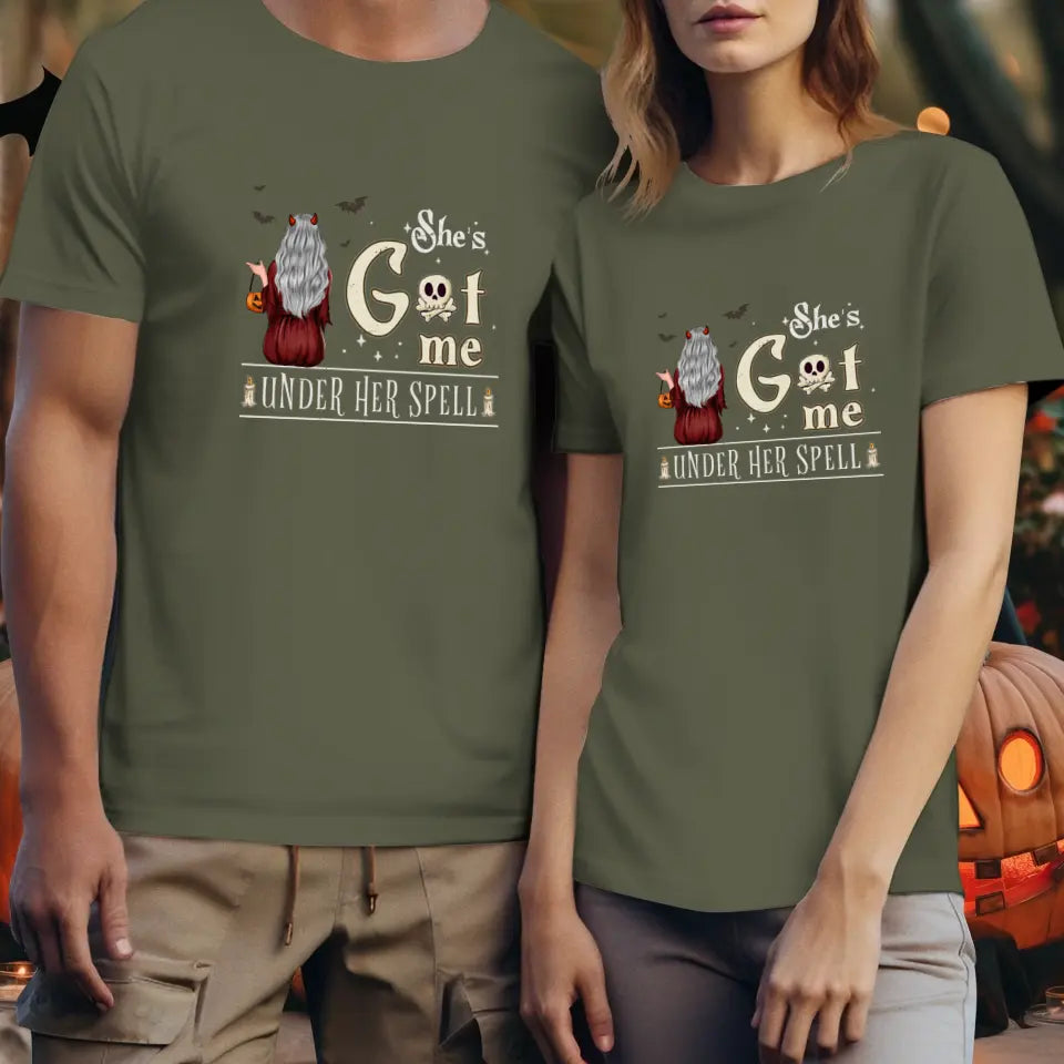 I Put A Spell On You - Custom Character - Personalized Gifts For Couple - T-shirt