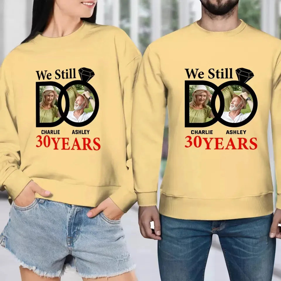 We Still Do - Personalized Gifts for Old Couples - Unisex Sweater