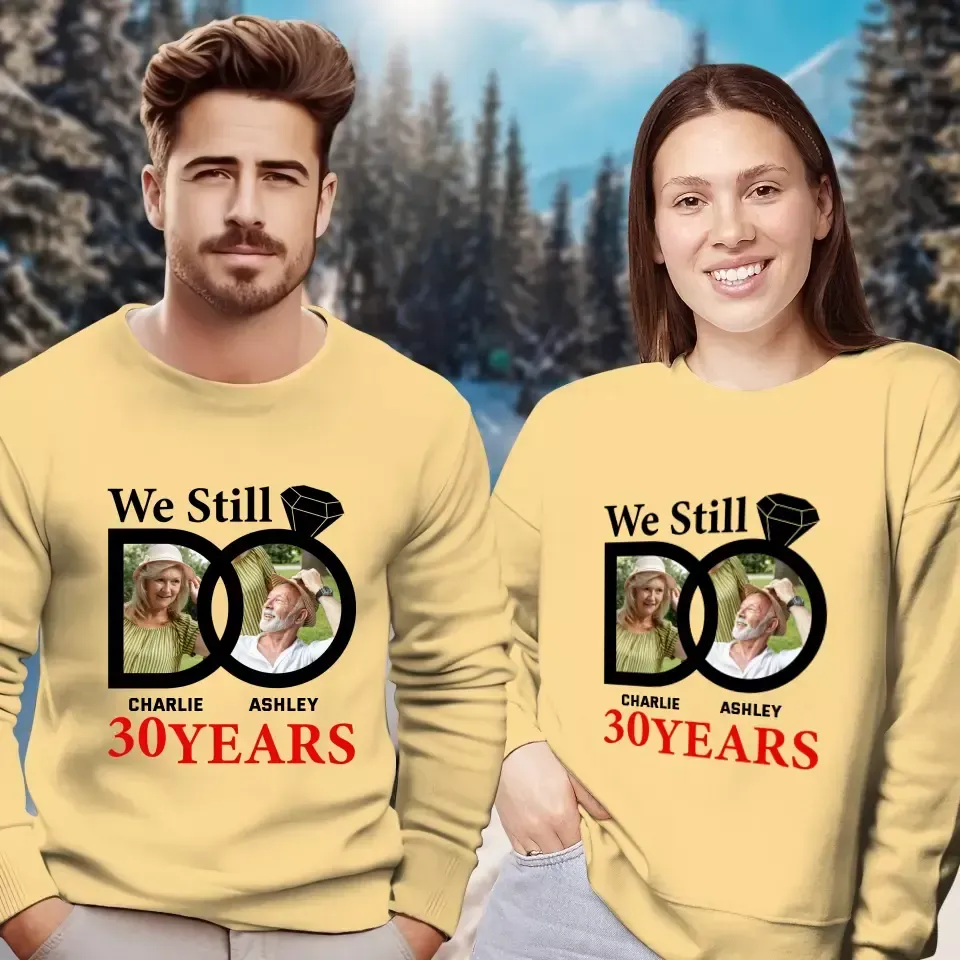 We Still Do - Personalized Gifts for Old Couples - Unisex Sweater