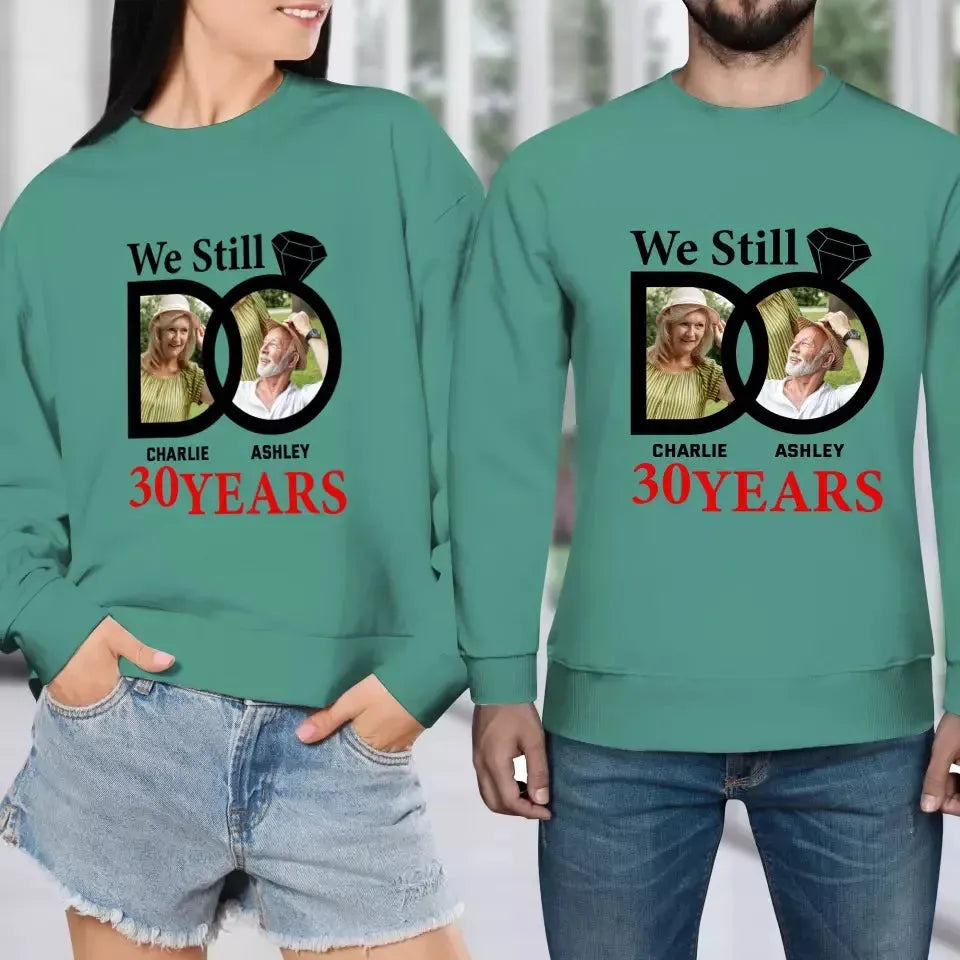 We Still Do - Personalized Gifts for Old Couples - Unisex Sweater