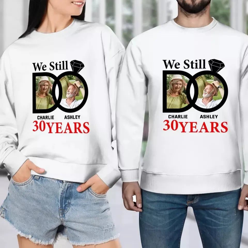 We Still Do - Personalized Gifts for Old Couples - Unisex Sweater