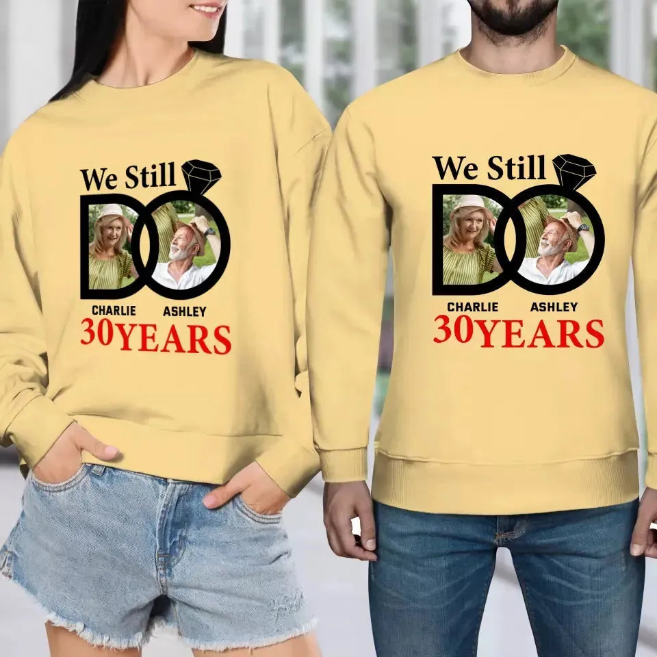 We Still Do - Personalized Gifts for Old Couples - Unisex Sweater