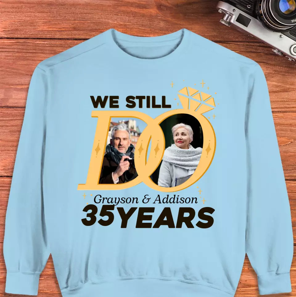 We Still Do Like Diamonds - Personalized Gifts For Couples - Unisex Sweater