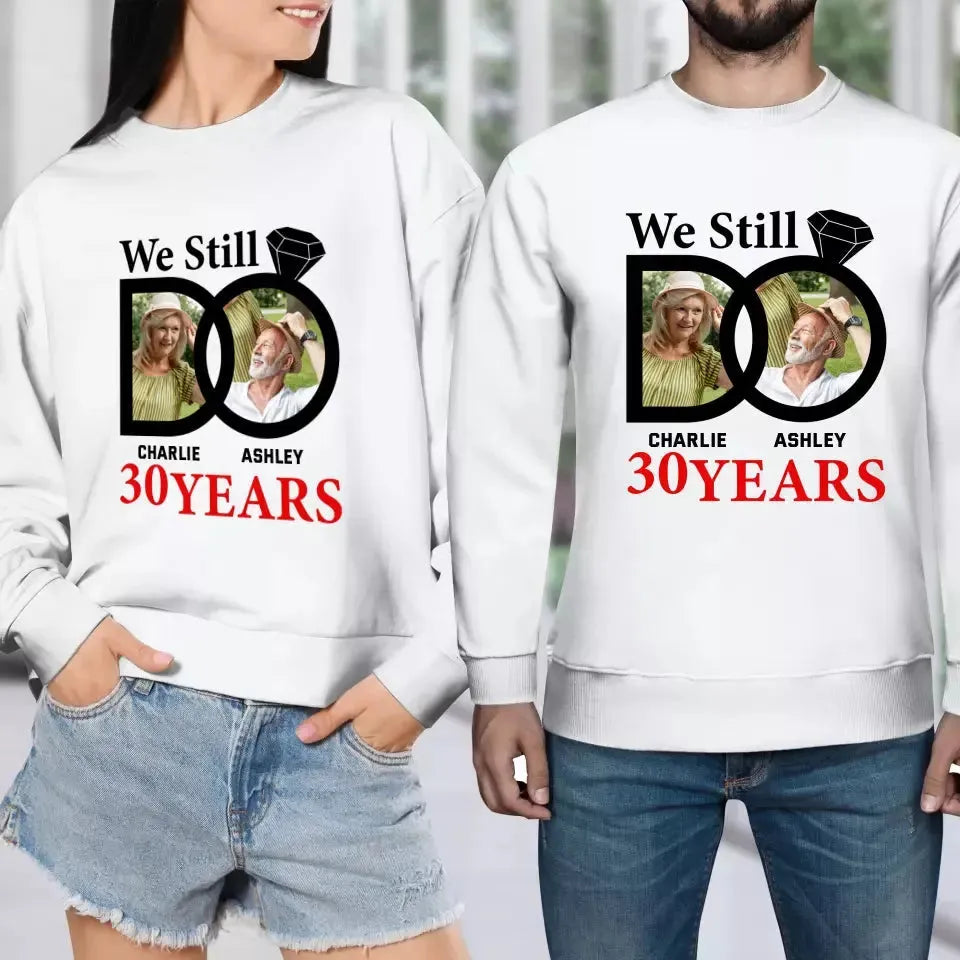 We Still Do - Personalized Gifts for Old Couples - Unisex Sweater